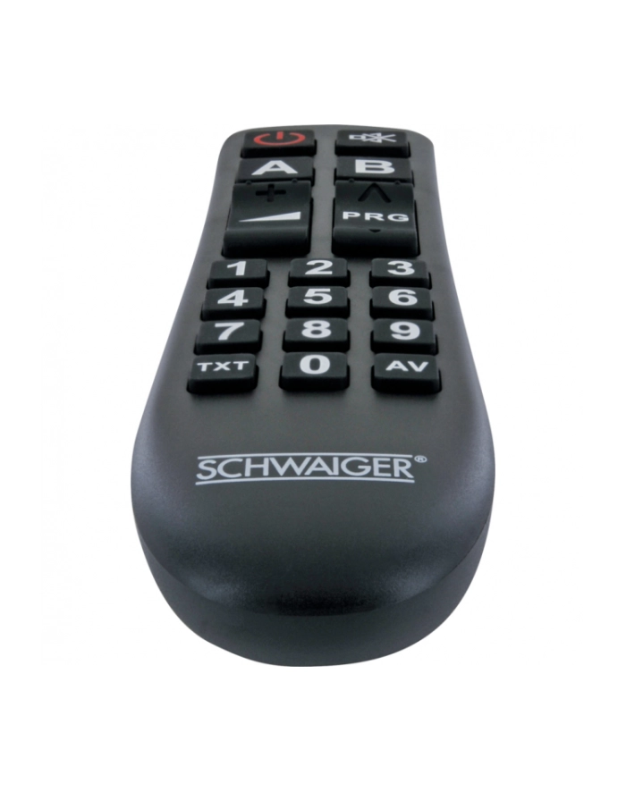 Schwaiger 2 In 1 Universal Remote Control Black główny