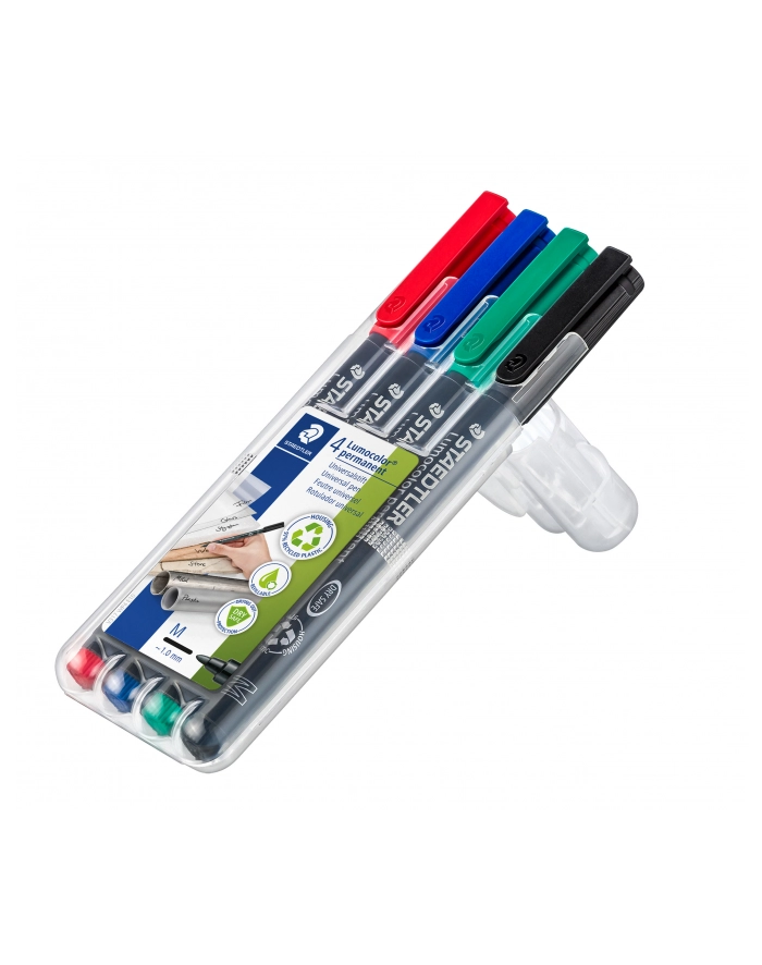 STAEDTLER Foliopis Lumocolor kpl. 4 kol. M 317 WP4 główny