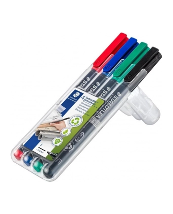 Staedtler Foliopis Lumocolor F 4Szt W Etui Steadtler