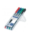 Staedtler Foliopis Lumocolor F 4Szt W Etui Steadtler - nr 4