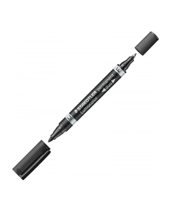Staedtler Marker Staedtler Lumocolor 348 Czarny Okragła Końcówka