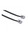 Schwaiger Kabel telefoniczny RJ11 6P4C 6m czarny (TAL6331533) - nr 1