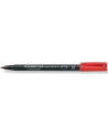 Staedtler Foliopis Lumocolor St317-2 Czerwony (10Szt) - nr 3