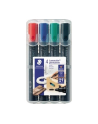 Staedtler Marker Permanentny 4 Kol Okrągły - nr 10