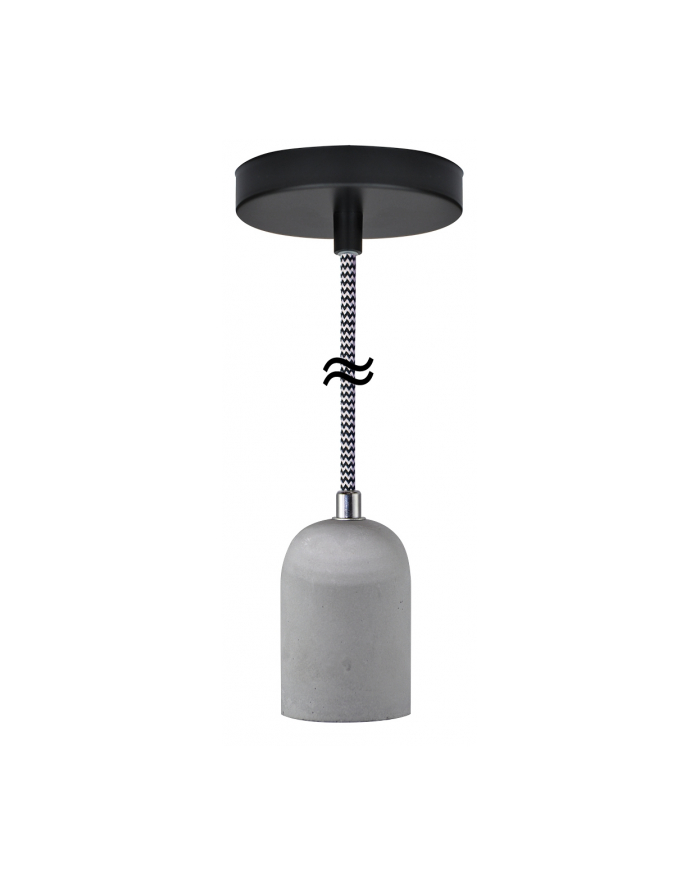 Segula Lampa Pendelleuchte Chicago E27 2 0M Beton (50566) główny