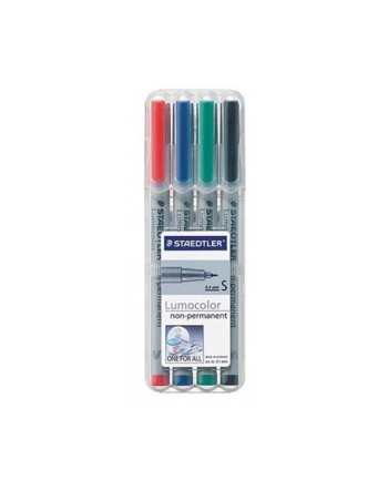 Staedtler Flamaster Suchościeralny Lumocolor 311S, Opakowanie 4 Sztuki (Sta003)