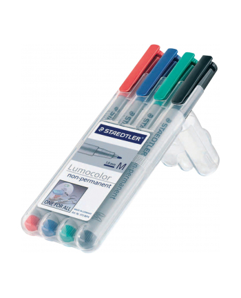 Staedtler Flamaster Suchościeralny Lumocolor 311S, Opakowanie 4 Sztuki (Sta003)