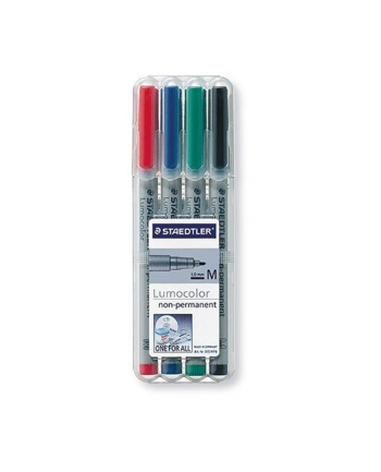 Staedtler Uniwersalny Zestaw Pisaków Lumocolor M 4 Szt. (315Wp4)