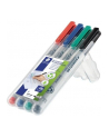 Staedtler Flamaster Suchościeralny Lumocolor Ohp, F, 4 Kolory W Etui (Sta017) - nr 10