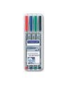 Staedtler Flamaster Suchościeralny Lumocolor Ohp, F, 4 Kolory W Etui (Sta017) - nr 16