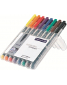 Staedtler Foliopis Lumocolor M Wodoodporny Zestaw 8 Kol. 1 2 3 4 5 6 7 9 W Etui Box - nr 6