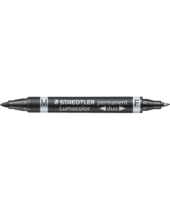 Staedtler Marker Staedtler Lumocolor 348 Czarny Okragła Końcówka