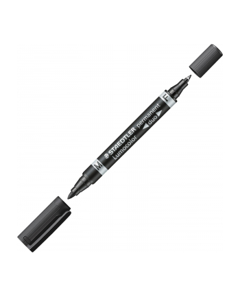 Staedtler Marker Staedtler Lumocolor 348 Czarny Okragła Końcówka