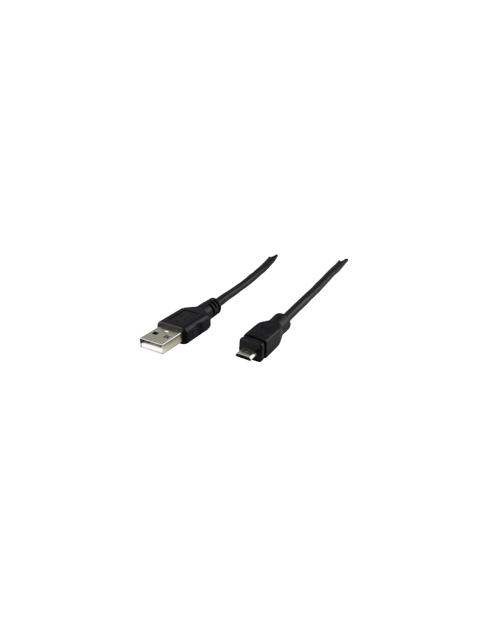 Schwaiger Kabel USB microUSB 1m Czarny (CK1511533) główny