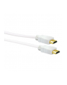 Schwaiger HDMI-Kabel przyłączeniowy złącze męskie HDMI do złącze męskie HDMI Biały (4005601084) - nr 2
