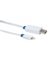 Schwaiger Kabel USB USB 2.0 - Apple Lightning 0,9m (LKL100L532) - nr 3
