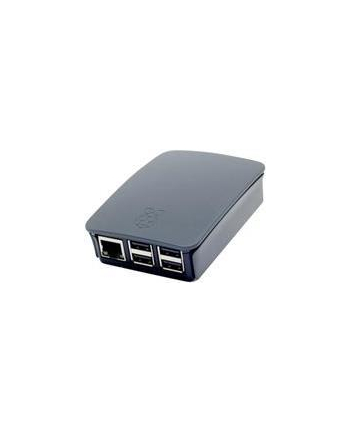 Raspberry Pi Obudowa 4 plastikowa czarno-szara (PI4B_CASE_BLKGRY)