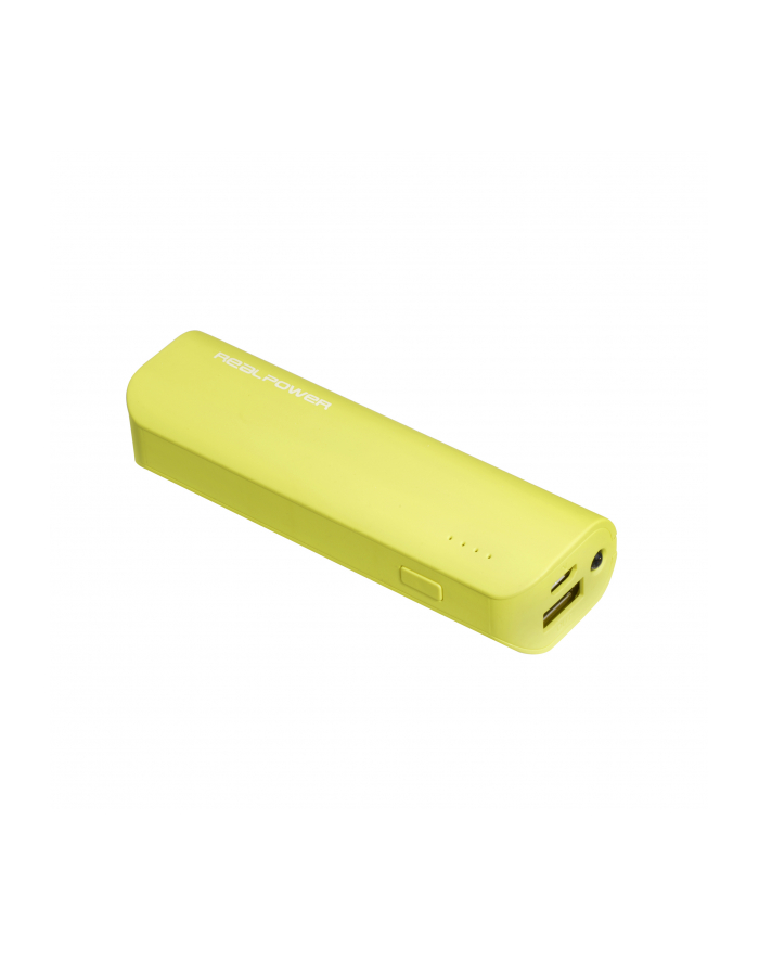 Realpower Pb2600 2600mAh Żółty (162363) główny