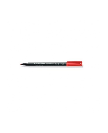 Staedtler Foliopis Lumocolor St317-2 Czerwony (10Szt)