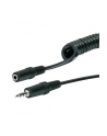 Schwaiger Jack 3.5mm wtyk-gniazdo 3m Czarny (KHA4035533) - nr 2