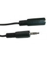 Schwaiger Jack 3.5mm wtyk-gniazdo 5m Czarny (KHA4036533) - nr 1