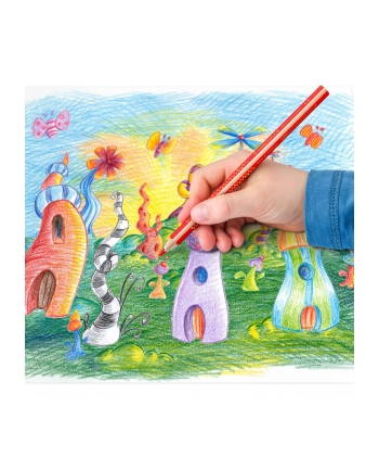 Staedtler Kredki Triplus Jumbo 10 + 2 Kolory Sd 128Nc12P1