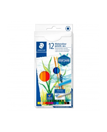 Kredki sześciokątne akwarele, Design Journey 12 kolorów S 146C 10C C12 Staedtler