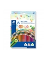 Staedtler Kredki Noris Colour Wopex Trójkątne 36 Kolorów - nr 2