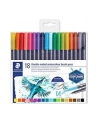 Staedtler Flamastry Dwustronne Do Akwareli 18K - nr 6