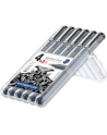 STAEDTLER Pisak z atramentem pigmentowym czarny 6 sztuk - nr 10