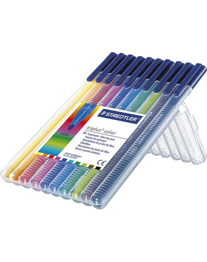 Staedtler Triplus Color Mazaki Trójkątne 10 Sztuk główny