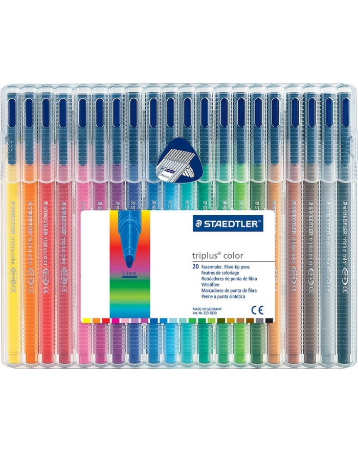 Staedtler Triplus Color Mazaki Trójkątne 20 Sztuk główny