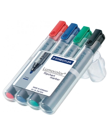Staedtler Marker Lumocolor Flipchart 4 Kolory