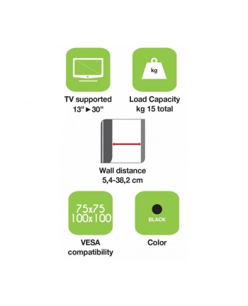 TECHLY WANDHALTERUNG LCD TV 13&QUOT;-30&QUOT; ICALCD923B