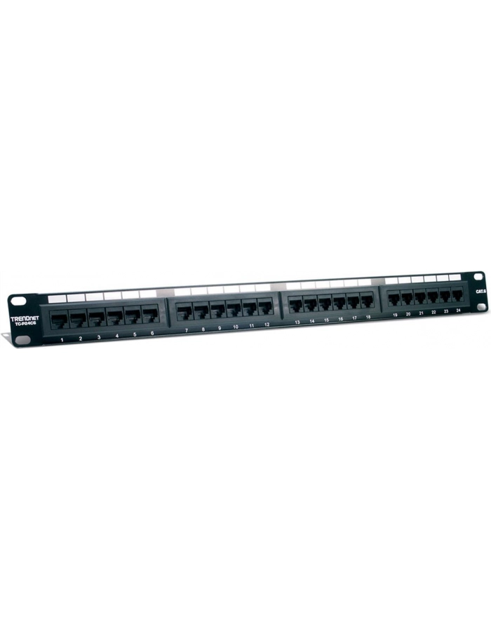 Trendnet 24-port Cat6 Unshielded Patch Panel (TC-P24C6) główny