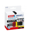 Tesa Rzep montażowy w taśmie EXTRA STRONG samoprzylepny 1m x 50mm czarny - nr 2