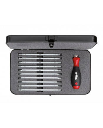 Wiha Zestaw Wymiennych Kling System 6 281 B11 00623, Do Warsztatu, Płaski, Phillips, Krzyżakowy Pozidriv, Torx, Wewnętrzny Sześciokąt, 11 S nr 2