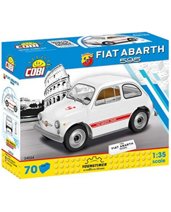 COBI 24502 Youngtimer ABARTH 595 competizione 71 klocków