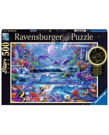 Puzzle 500el Swiecące w ciemności Magiczny świat 150472 RAVENSBURGER