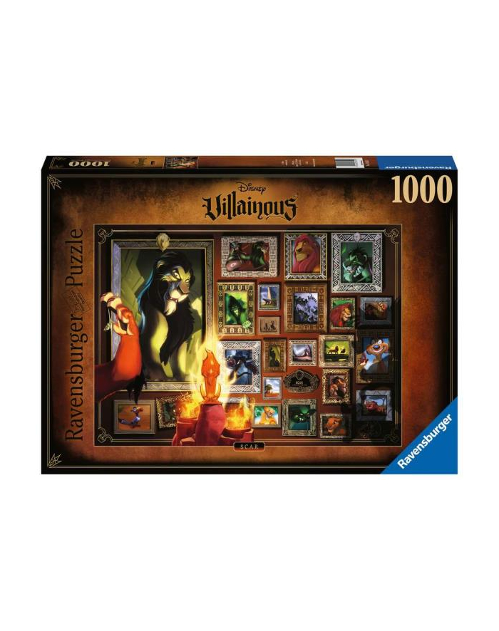 Puzzle 1000el Villainous. Skaza 165247 RAVENSBURGER główny