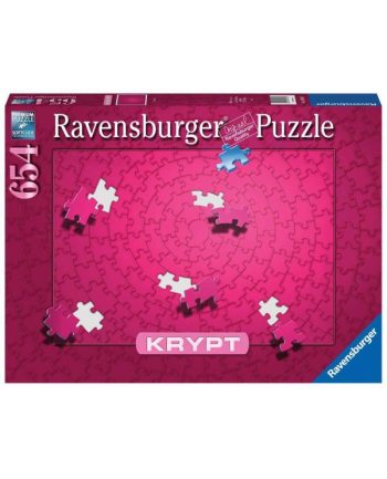 Puzzle 654el KRYPT różowe 165643 RAVENSBURGER