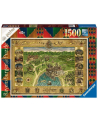 Puzzle 1500el Harry Potter Mapa Hogwrtu 165995 RAVENSBURGER - nr 1
