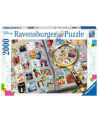 Puzzle 2000el Kolekcja znaczków pocztowych 167067 RAVENSBURGER - nr 1