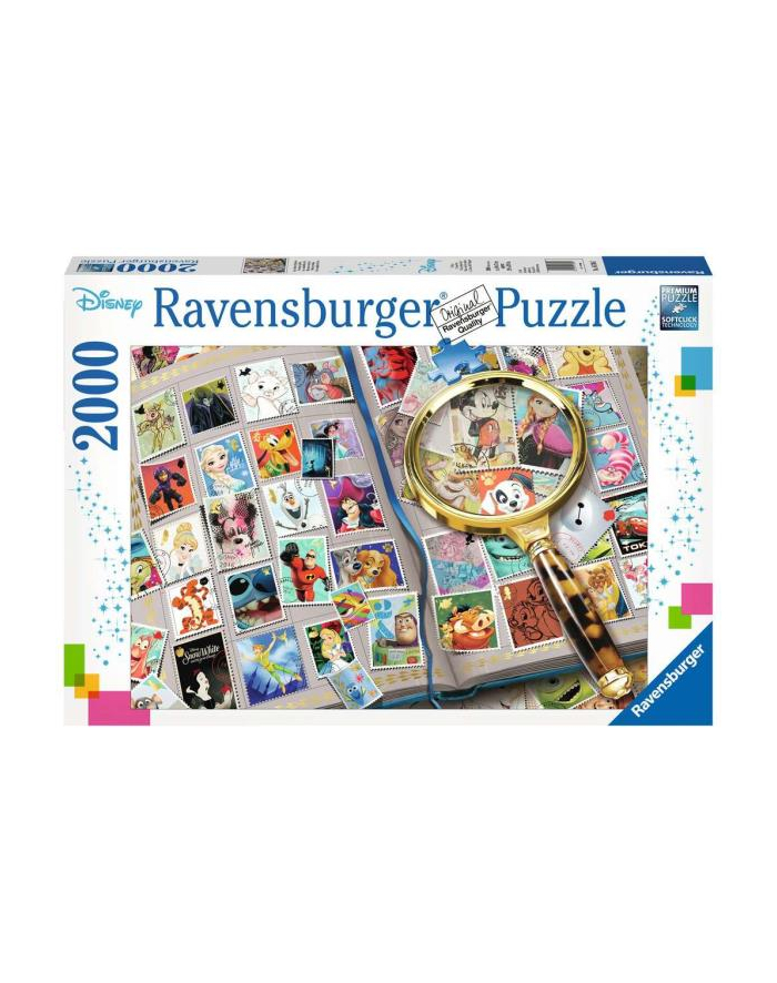 Puzzle 2000el Kolekcja znaczków pocztowych 167067 RAVENSBURGER główny