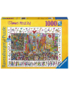 Puzzle 1000el James Rizzi Time Square 190690 RAVENSBURGER - nr 1