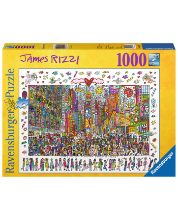 Puzzle 1000el James Rizzi Time Square 190690 RAVENSBURGER