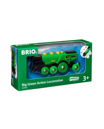 ravensburger BRIO 33593 Lokomotywa klasyczna zielona nr 1