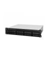 synology Serwer NAS RS1221RP+ 8x0HDD 2,2Ghz 4x1GbE 2xUSB3.0 1xeSATA 2xPSU - nr 24