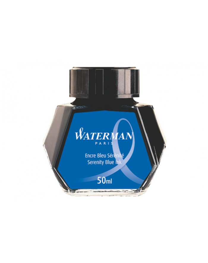 Waterman Atrament Do Piór Niebieski 50Ml główny