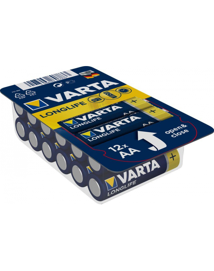 VARTA Longlife alkaliczna LR6/AA (blister 12 szt.) główny